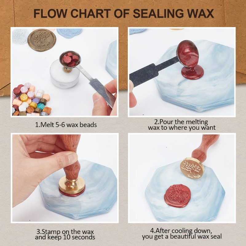 1pc Drago Spada Sigillo di Cer - Wax Seal Stamp Set recensione e prezzo