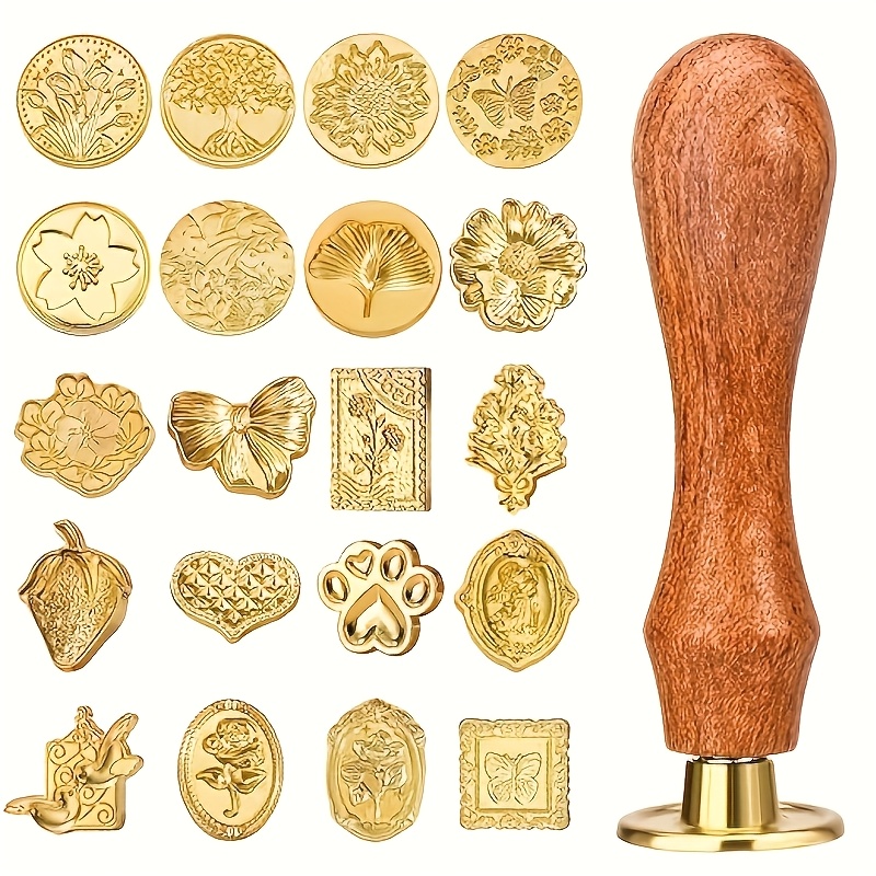 Set di 21 timbri per ceralacca - Wax Seal Stamp Set recensione e prezzo