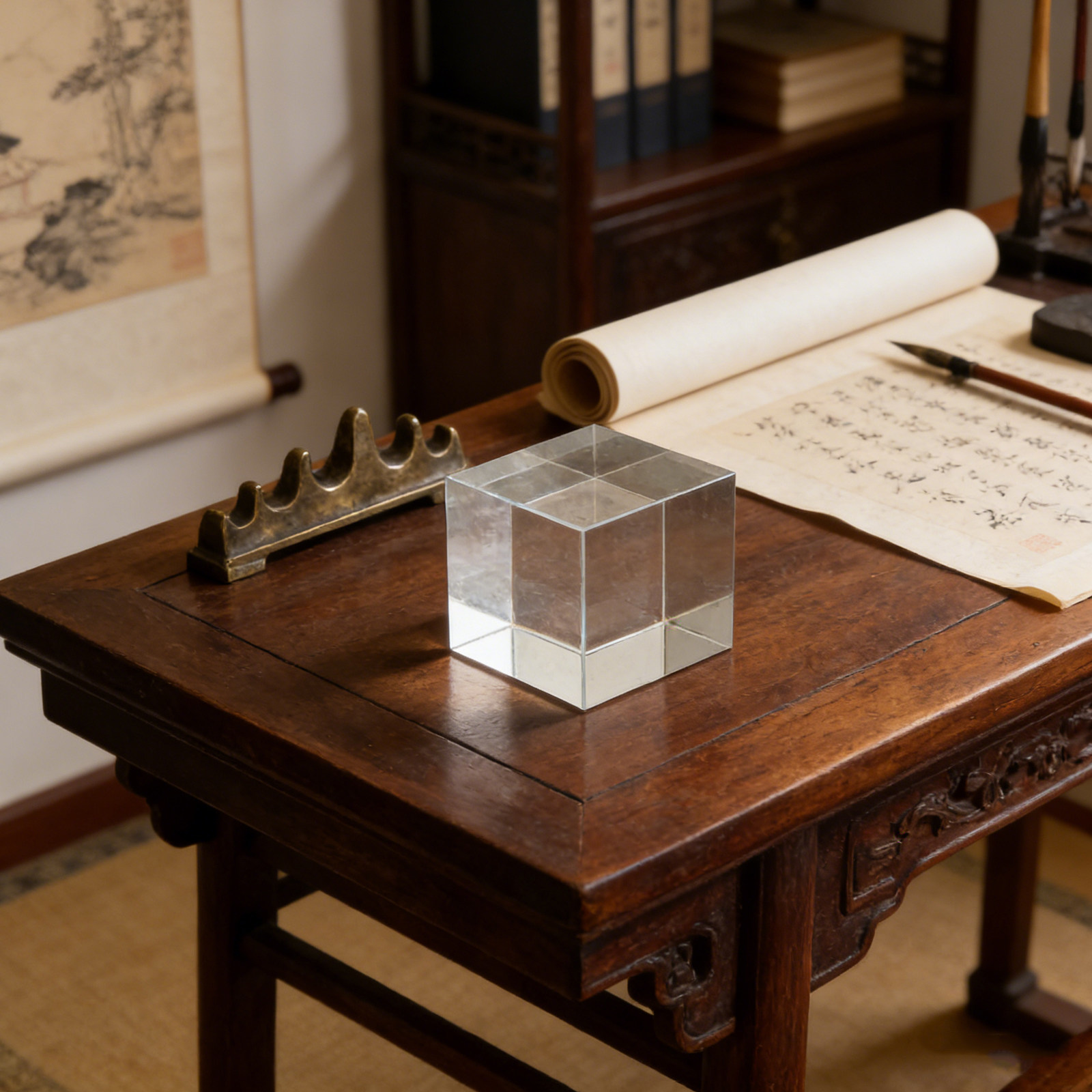 Fermacarte quadrato in cristal - Paper Weight Crystal recensione e prezzo