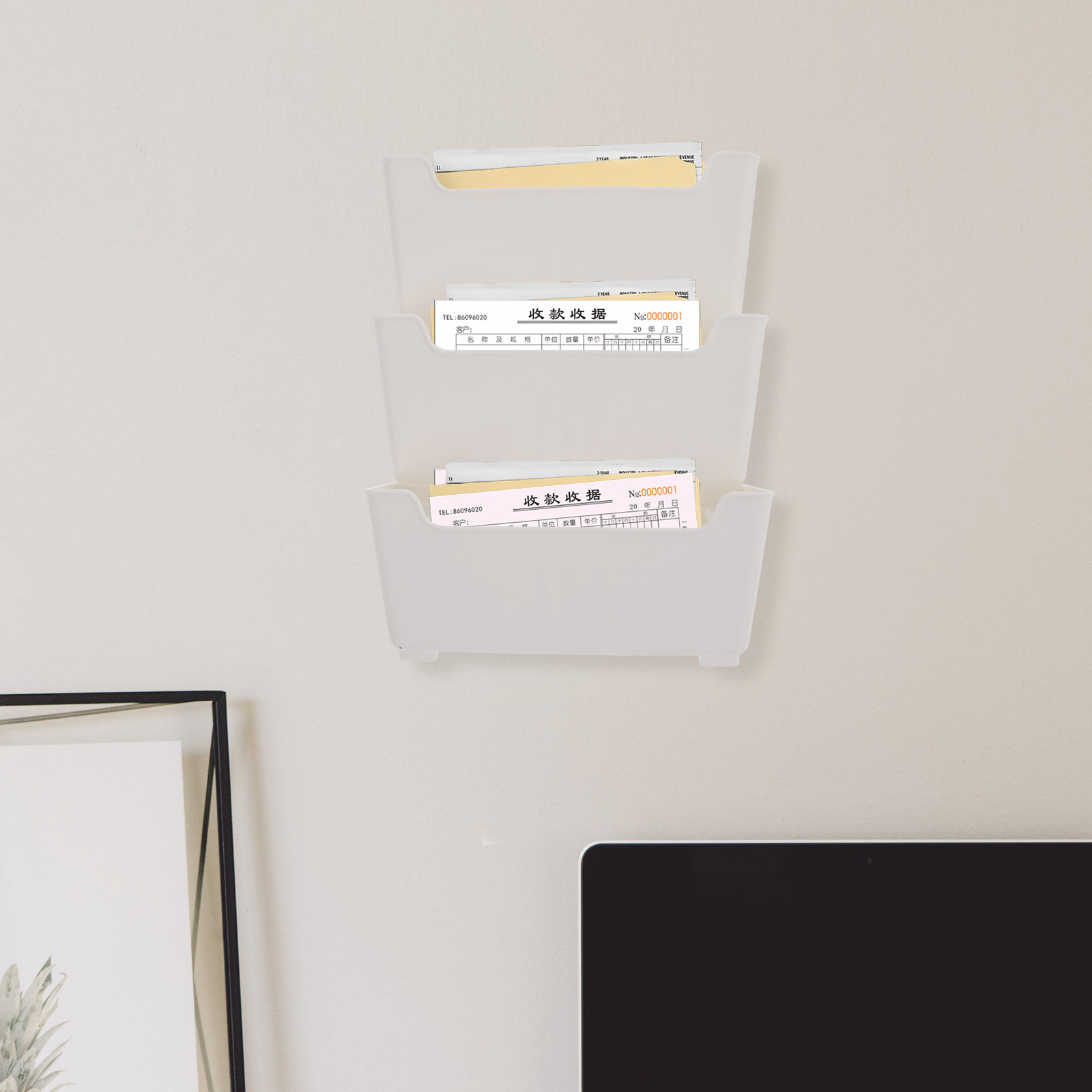 1 set di organizer da parete t - Magazine Holder Rack recensione e prezzo